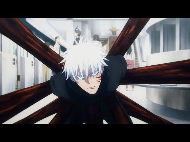 Gojo vs Hanami and Jogo _  Jujutsu Kaisen Season 2 Ep8