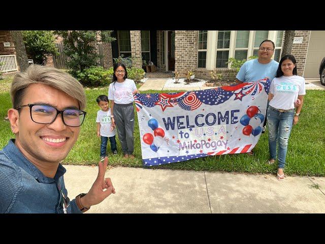 Welcome To USA Miko Pogay | Thank you Michelle "Tootsie" Macabenta Ruiz sa Warm Welcome! Miko Pogay