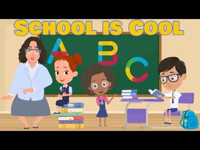 School is Cool! | Fun and Cheerful Back-to-School Song for Kids