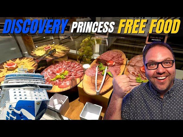 FREE Discovery Princess Food - What to Expect!