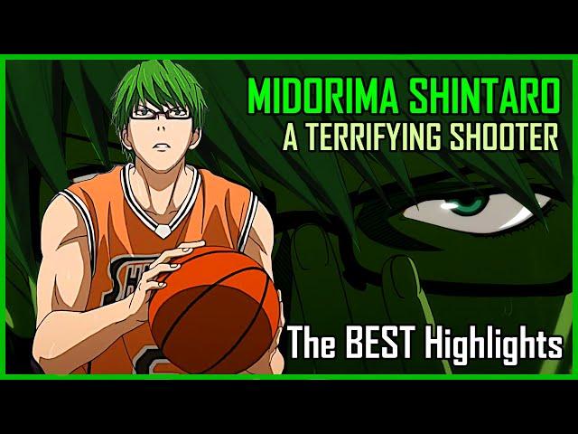 Midorima Shintaro - A TERRIFYING Shooter - The BEST Highlights - Kuroko No Basket - 2160p [UHD] 4K