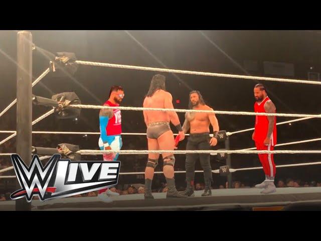 Roman Reigns Save Jey Uso From Mcintyre on Live Event Today 29/12/24 | Roman vs Drew Match Highlight