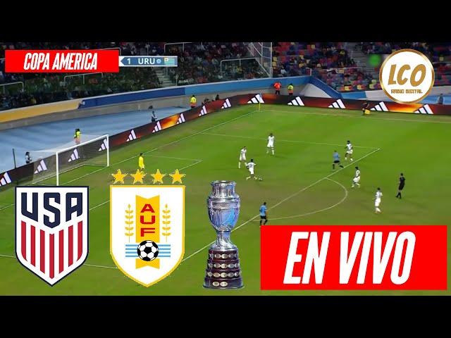  ESTADOS UNIDOS VS URUGUAY EN VIVO  COPA AMÉRICA | GRUPO A - PARTIDO EN VIVO