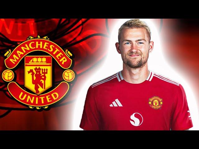 MATTHIJS DE LIGT | Welcome To Manchester United 2024  Magic Goals, Tackles, Passes & Skills (HD)