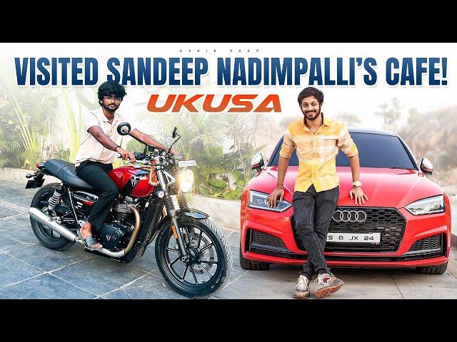 VISITED @SandeepNadimpalli UKUSA CAFE | TELUGU VLOG | SABUSPEC | ASHIK SABU.