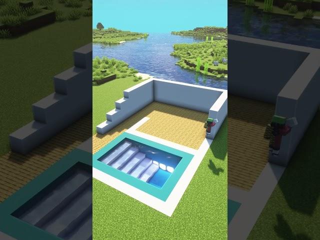 Minecraft Best Modern House #shorts