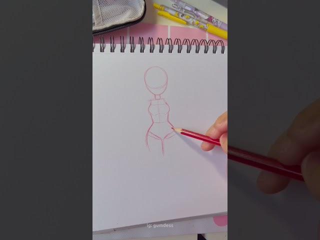 BODY TUTORIAL pt.2 by GUMMY  #gumdess #tutorial #drawtutorial #drawing #sketchbook