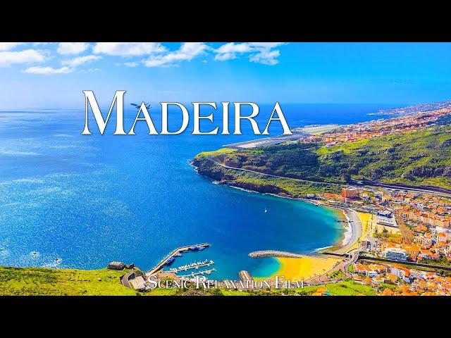 Madeira 4K - Wonderful Natural Landscape with Peaceful  Relaxing Piano Music Video  4K UltraHD