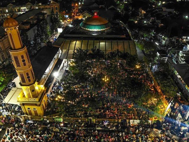 Drone Tabligh Akbar Ustadz Abdul Somad di Masjid Adz-Dzikra