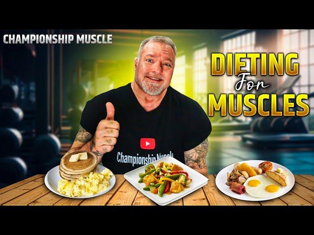 The Diet for Muscle Building | MAXIMUM MUSCLE GROWTH