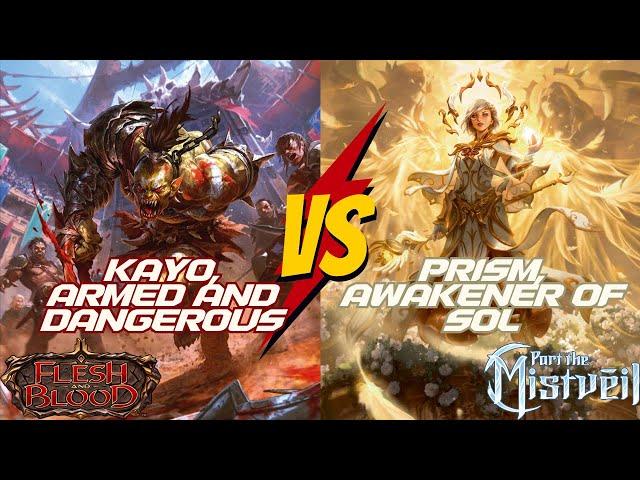 Daily FaB #202 | Kayo vs. Prism | Flesh and Blood | Part the Mistveil