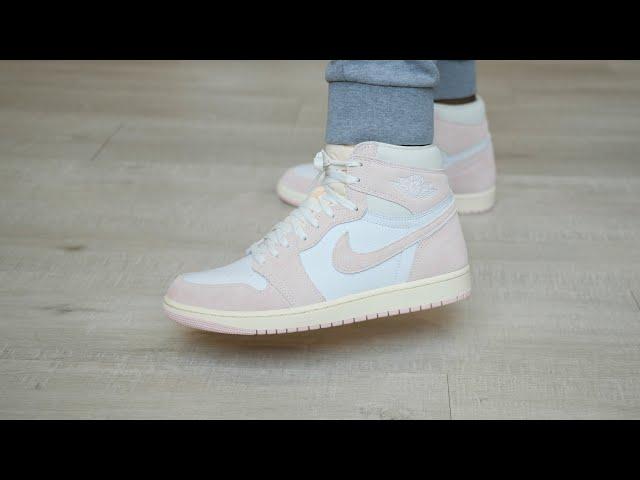 Jordan 1 Retro High OG 'Washed Pink' (W) FD2596-600 Review & On Feet (2023)