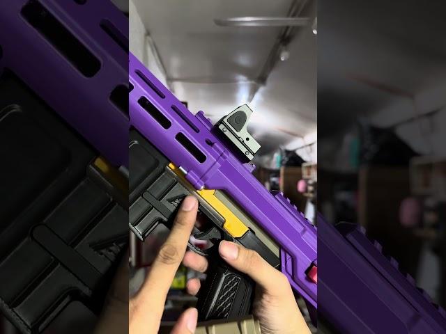 AA AAP01 Airsoft TOY with Firewad's M4 lower and Panther Carbine Kit