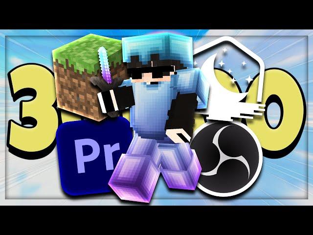 The BEST Minecraft Settings + Renders (Lunar Client, OBS, Premiere Pro Settings) - Technolot 30k