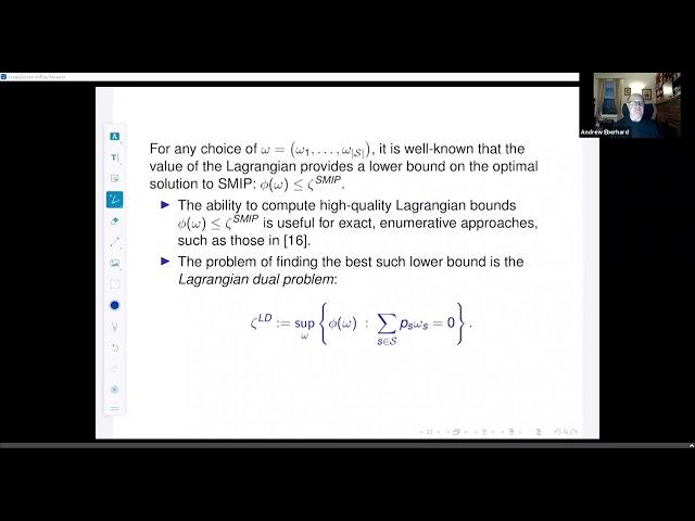 VA & OPT: Bridges between Discrete and Continuous Optimisation in Stochastic Programming