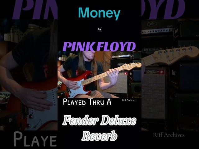 #money #pinkfloyd #fenderdeluxereverb #riffoftheday #guitartone #classicrock #fender #guitar #riffs