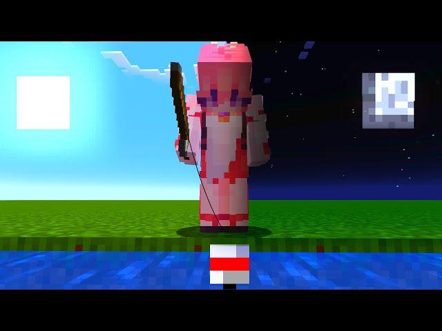 I Fished In Minecraft For 24 Hours Straight