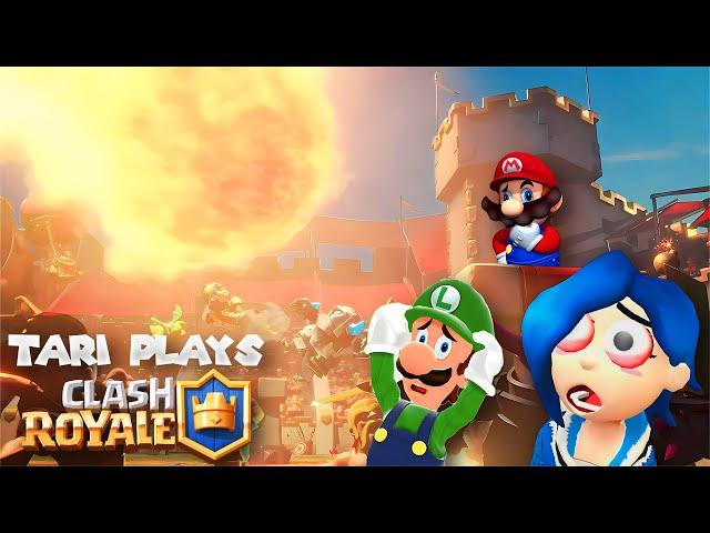 Tari Plays: CLASH ROYALE WITH MARIO