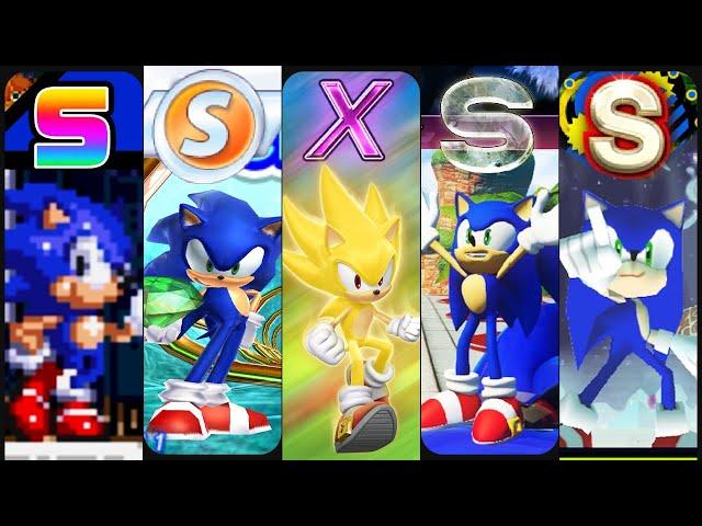 Evolution of Best Ranks in Sonic Games (2001-2022)