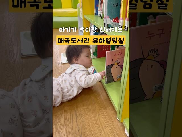 아기랑 놀기 좋은 울산 북구 매곡도서관(책육아)