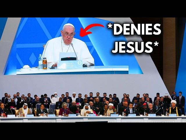 Pope Francis Declares One World Religion Then DENIES JESUS CHRIST