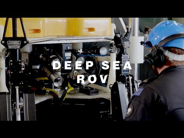 Deep sea Remote Operated Vehicle (ROV)