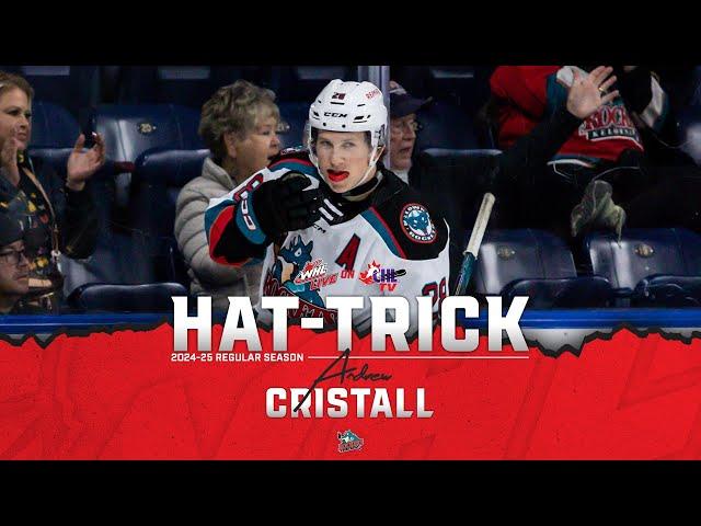 WHL Hat-Tricks – Andrew Cristall