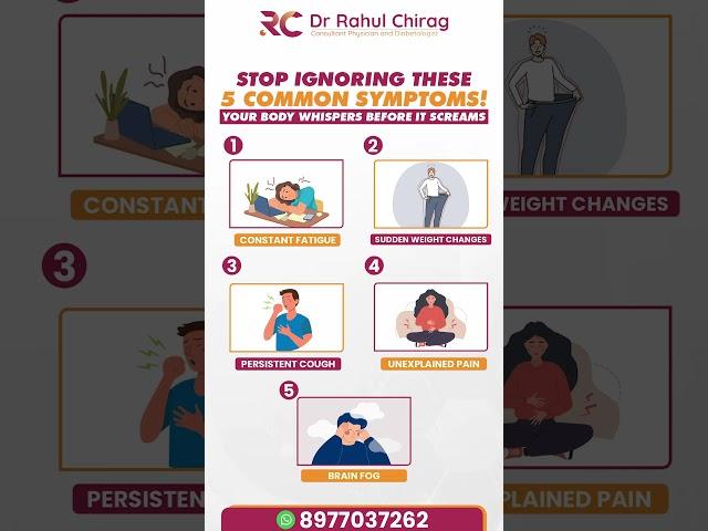 Are You Ignoring These Health Warnings? | Dr Rahul Chirag | Best General Physician Hyderabad