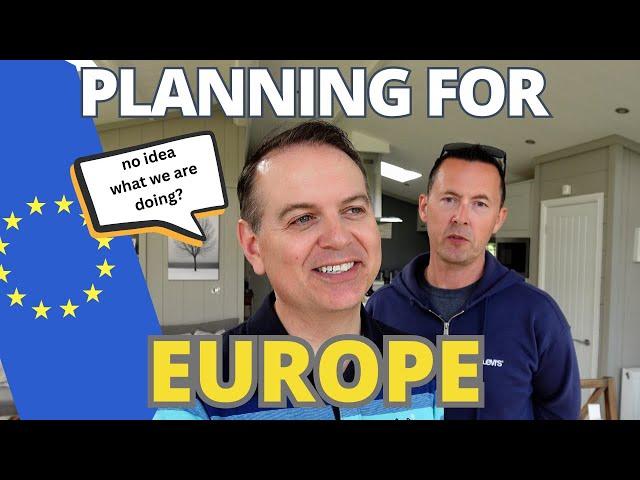 Campervan European road trip planning | These are our plans