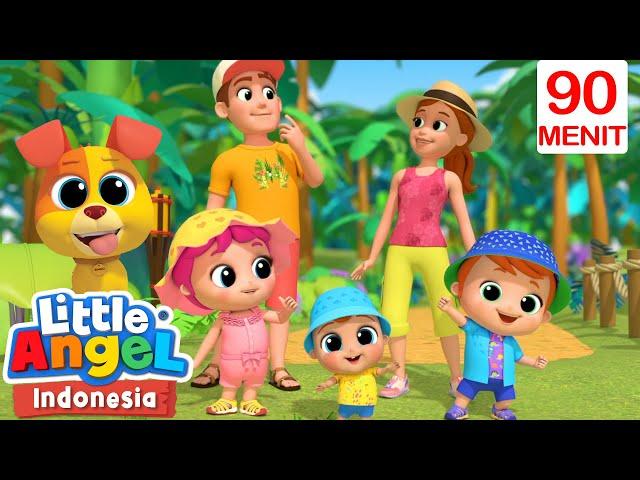 Liburan Keluarga Baby John | Little Angel Bahasa Indonesia | Kartun dan Lagu Anak