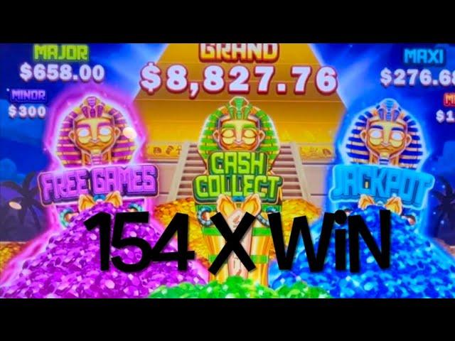 This Slot Win is INCREDIBLE! 154X Bonus on Mo Mummy