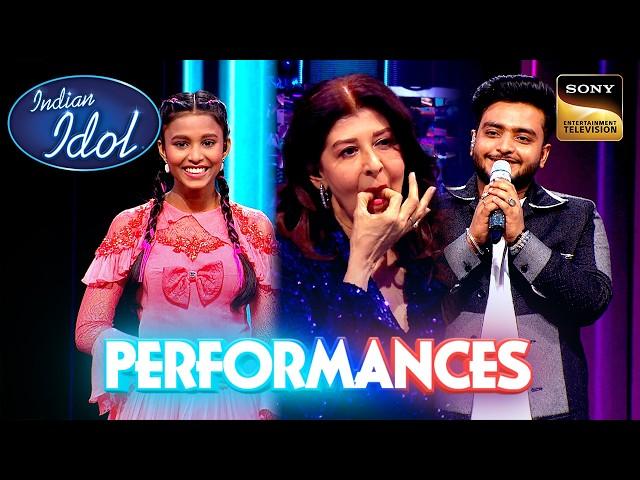 'Chura Ke Dil' पर Srijan-Ragini को सुनकर Sangeeta Bijlani ने मारी सीटी| Indian Idol S15 |Performance