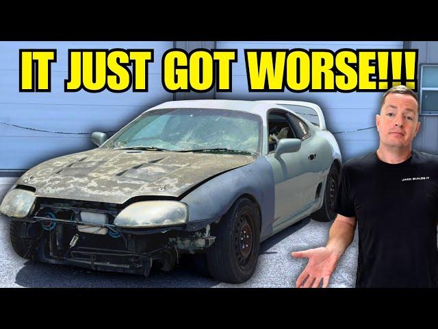 Rebuilding A Destroyed Toyota Supra | Part 3