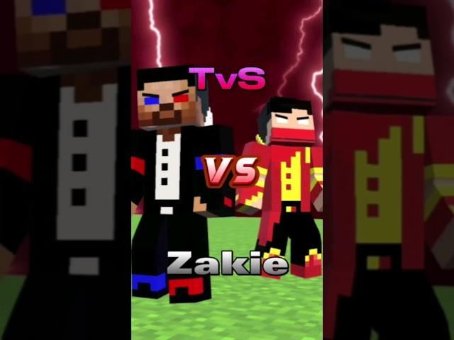 ZakieXD Vs TvS HeroCrafterZ [ I Was Never There Edit ] #zakiexdgaming #vs #shorts