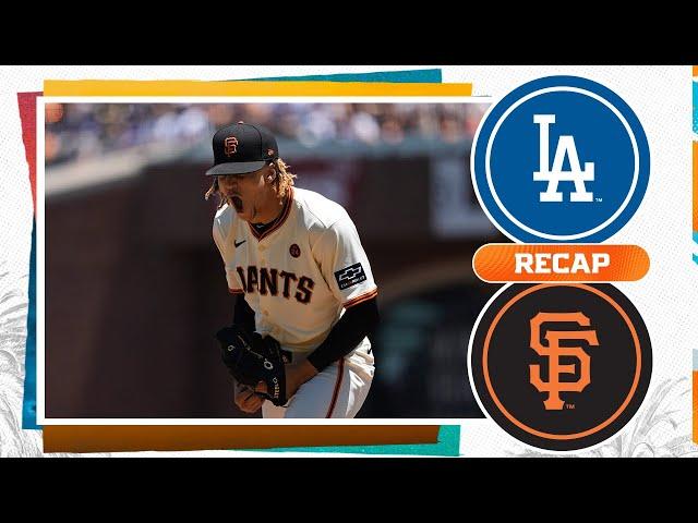 Dodgers vs. Giants Highlights (6/30/24) | MLB Highlights