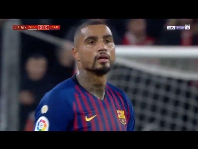 Kevin Prince Boateng vs Sevilla Barcelona 2019