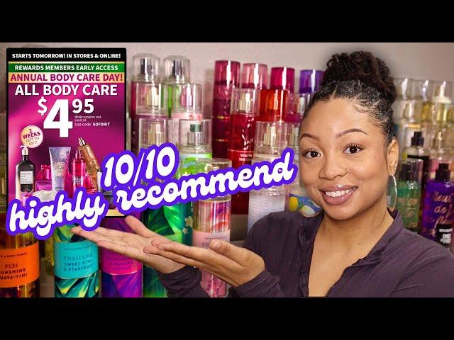 Bath & Body Works Body Sprays | 2024 Body Care Day and SAS  ShesYapah