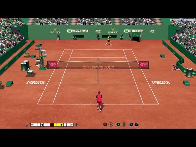 Gasquet Vs Alcaraz ( Monte Carlo) - Full Ace Tennis Simulator