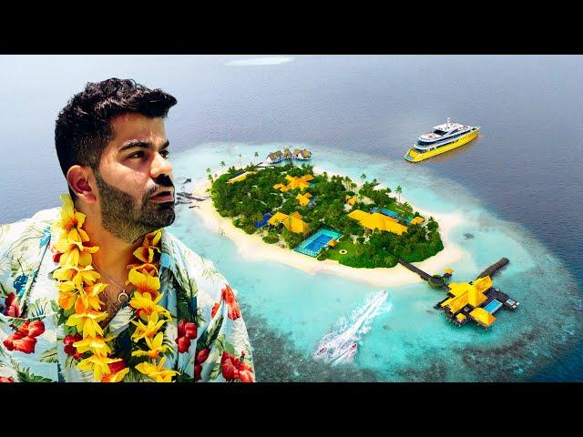 I Rented A Private Island in the Maldives ️ $100,000