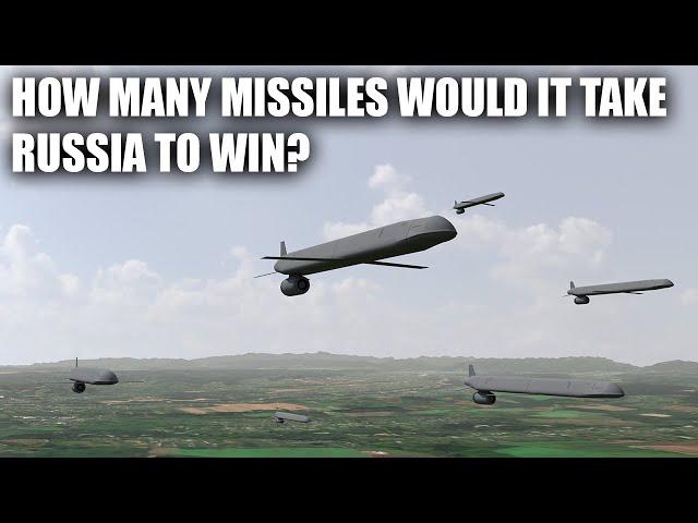 How Many Kalibr and Kh0191 Cruise Missiles Would Russia Need to Win in Ukraine?