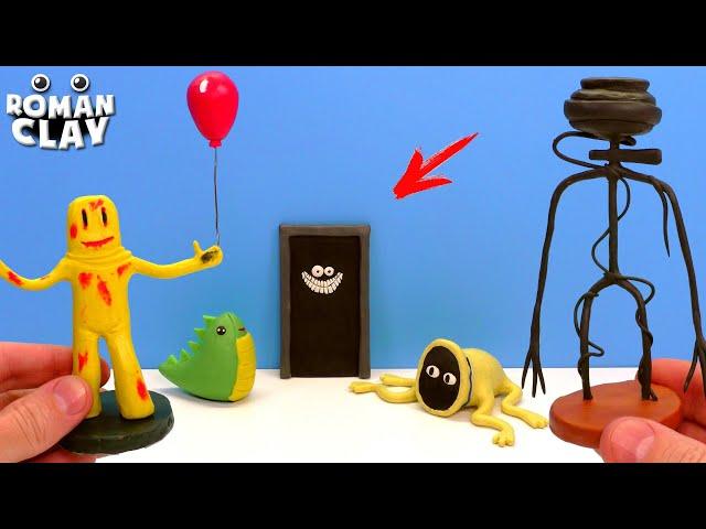 The Backrooms Creatures with Clay ► Part 1 | Roman Clay Tutorial