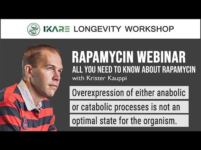 Krister Kauppi on Ikare Longevity Workshop | Longevity crash course around Rapamycin and mTOR