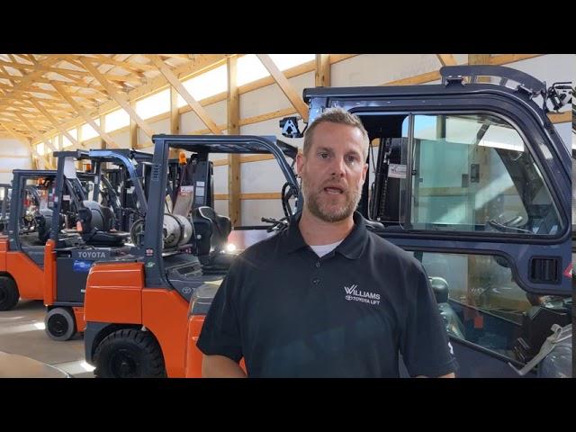 Toyota Forklift Cab