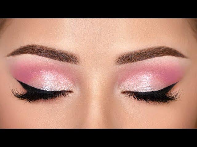 QUICK & EASY Pink Smokey Eye Makeup Tutorial