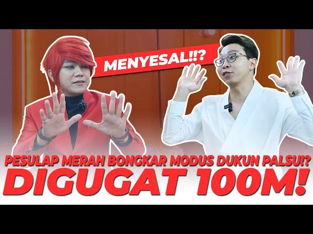 MENYESAL!!? PESULAP MERAH BONGKAR MODUS DUKUN PALSU!? DIGUGAT 100M! | NGINFUS BARENG