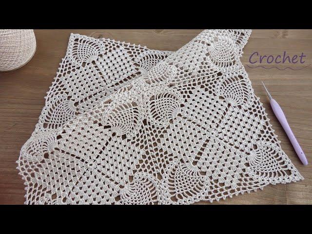 СОЕДИНЕНИЕ КВАДРАТНЫХ МОТИВОВ вязание крючком МКSUPER Beautiful Pattern Crochet square motifs