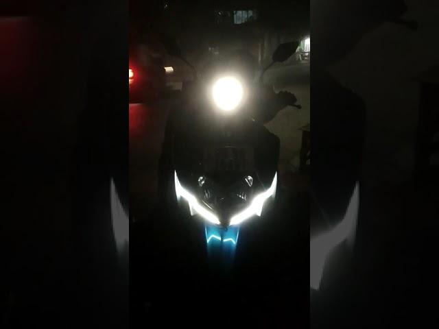 #yamaha scooty #Ray ZR modified light#