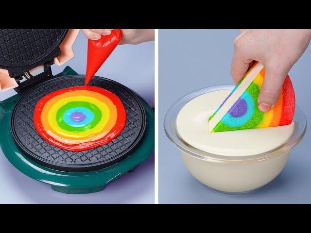 RAINBOW Cakes Are Very Creative And Tasty | Top Colorful Cake Decoration Ideas