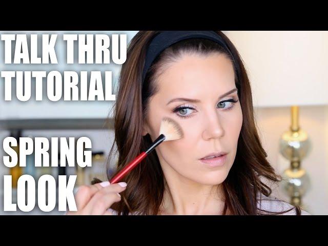 SPRING MAKEUP LOOK | Talk-Thru Tutorial