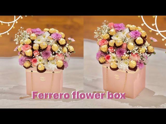 ferrero flower box| malayalam | kraft area